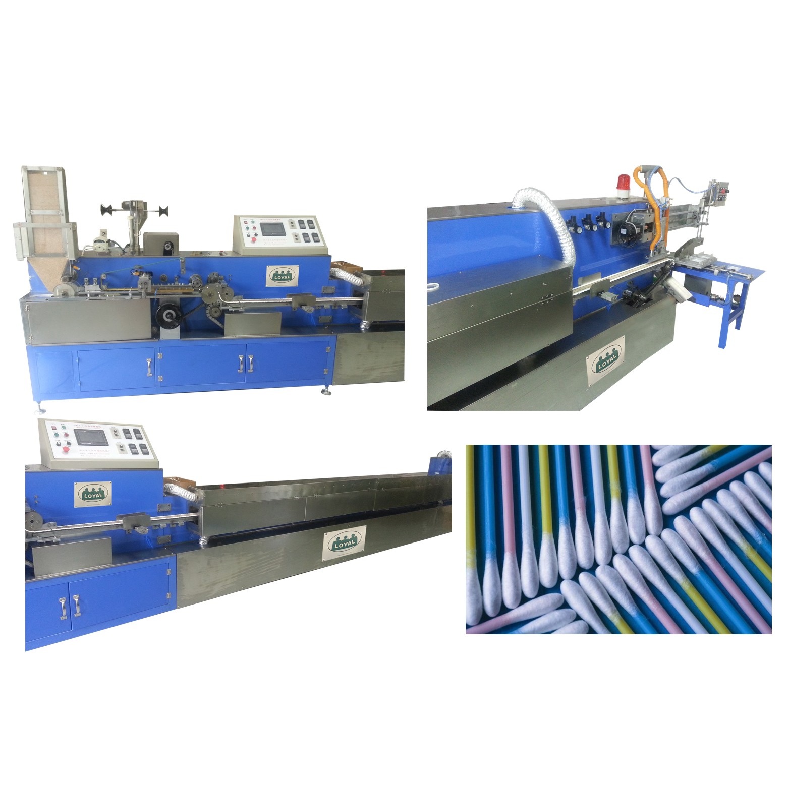 SS-MB Cotton Swab Making and Packing Machine